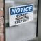 Signmission Quarry Workings Keep Out! OSHA Notice Sign, Vinyl Decal, 10in W x 7in L, 2PK OS-2PACK-NS-D-710-L-17947 - alternate 5